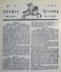 NZZ title page