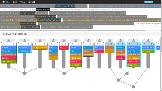 Hierarchical Alignment Tool