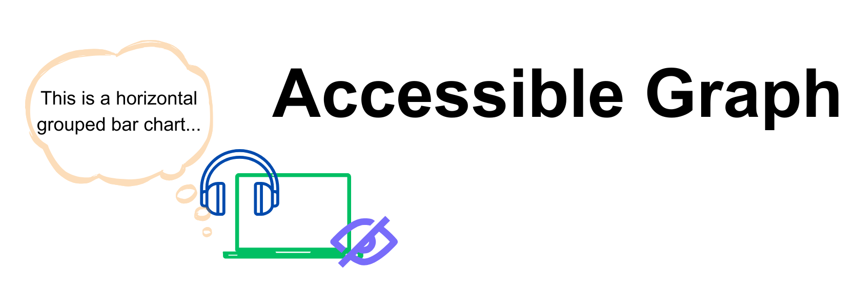 A logo image contains the project name and a computer reads out the alt text