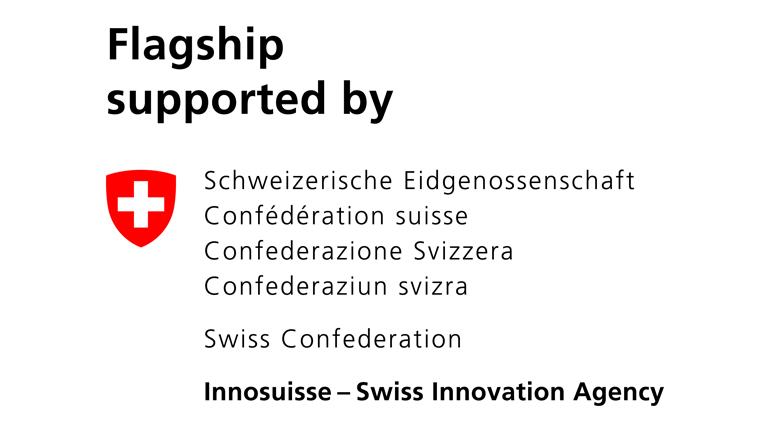 Logo "Flagship supported by Innosuisse"