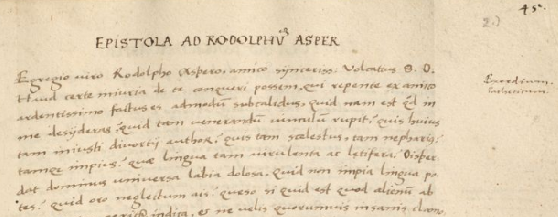 Bullinger Digital Workshop: 500 Jahre Bullinger-Briefe