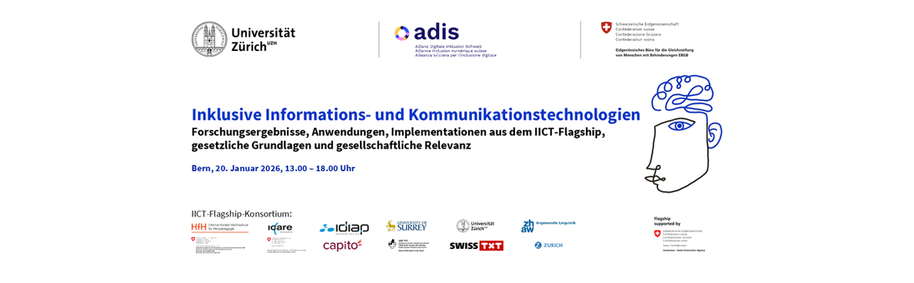 Visual zur Veranstaltung mit Titel, Datum, Logos der Veranstalter und Logos der IICT-Konsortiumpartner
